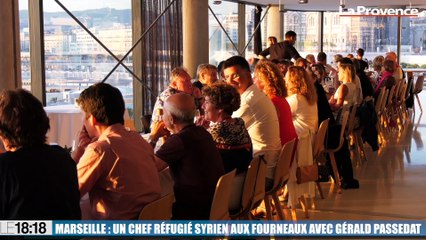 Le 18:18 - Gastronomie : le Marseillais Gérald Passedat aux fourneaux avec un chef réfugié syrien