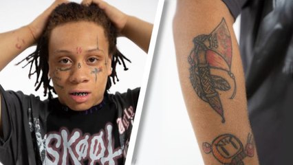 Trippie Redd Breaks Down His Tattoos