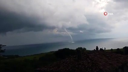 Şile'de hortum kamerada