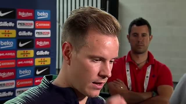 Ter Stegen: Ronaldo marcó la diferencia en muchos partidos, pero será igual de difícil