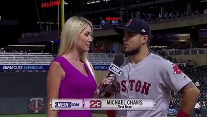 Michael Chavis Keeping Things Simple Amid Hitting Streak