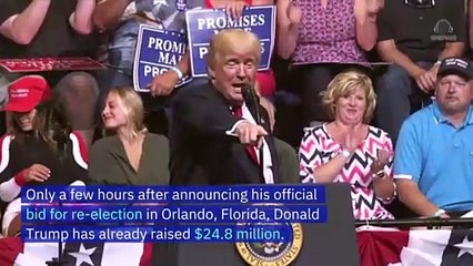Trump Campaign Raises Over $24 Million in Less Than 24 Hours