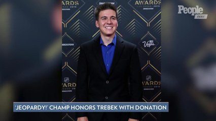 Jeopardy! Champ James Holzhauer Donates Portion of Winnings to Cancer Walk in Alex Trebek’s Name