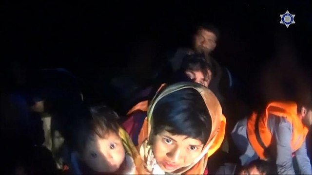 В Эгейском море спасли мигрантов