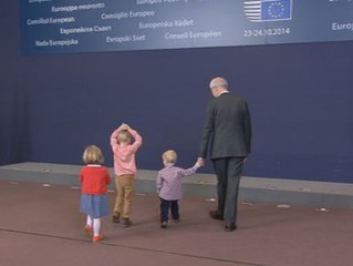 Los nietos de Van Rompuy se cuelan en el Consejo Europeo