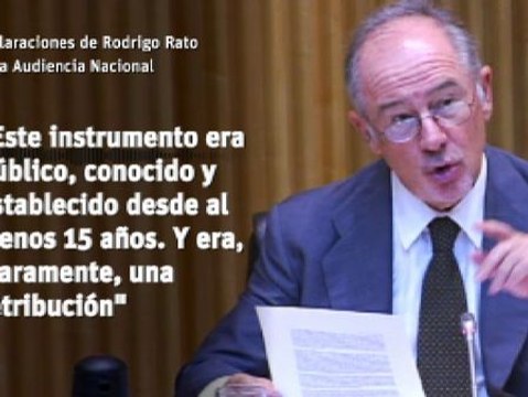 Rato declara ante el juez que pensaba que las 'tarjetas opacas' eran claramente una retribución