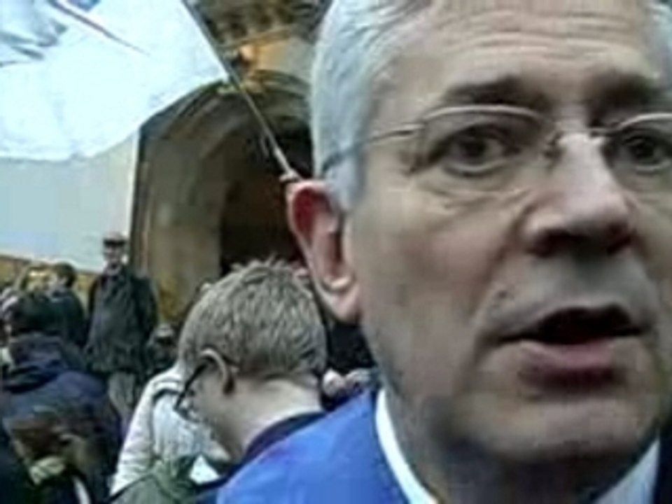 Marche pour la vie - bruno gollnisch