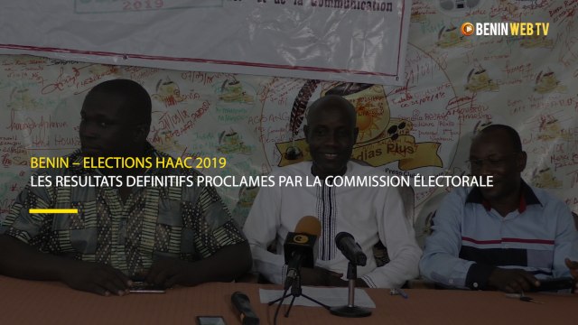 Bénin – élections HAAC 2019 : les résultats définitifs proclamés par la Commission Électorale