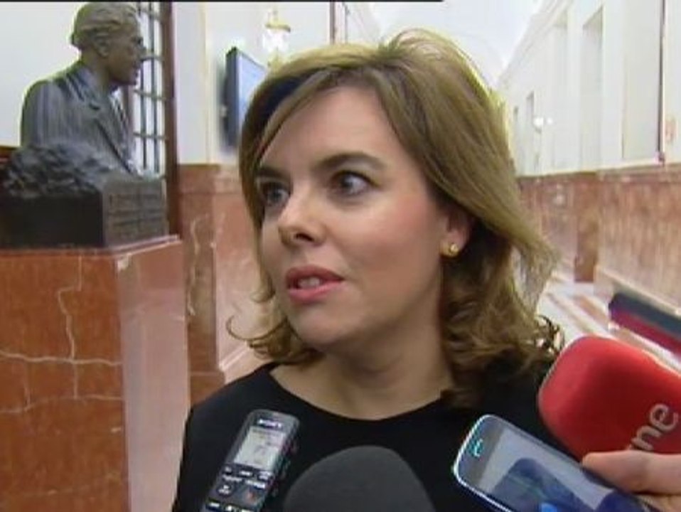 Soraya Sáenz de Santamaría: "El señor Sánchez me ha sorprendido para mal"