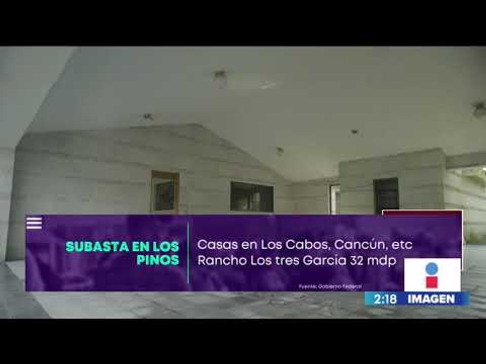 Gobierno Federal anunció una nueva subasta del Instituto para Devolverle al Pueblo lo Robado