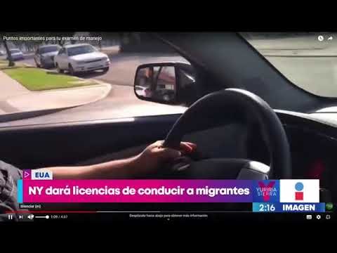 ¡Nueva York dará licencias de conducir a los migrantes! | Noticias con Yuriria Sierra