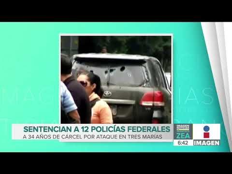 Sentencian a 12 policías federales a 34 años de cárcel por ataque a agentes estadounidenses