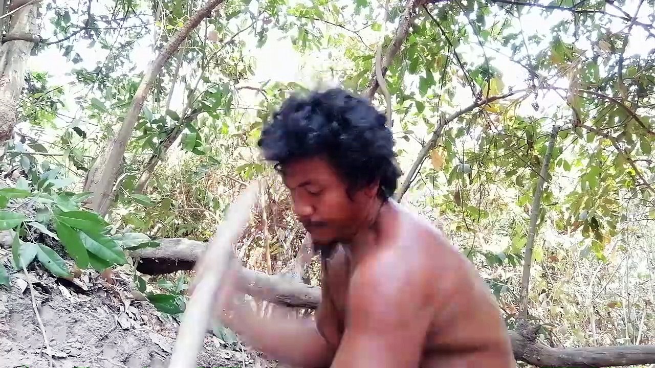 Build The Most Secret Ancient Underground House And Swimming Pool