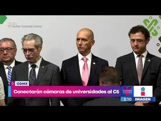 Download Video: Universidades privadas en la CDMX conectarán sus cámaras al C5  | Noticias con Yuriria Sierra