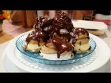 Jueves culposo: profiteroles de crema con salsa de chocolate | Sale el Sol