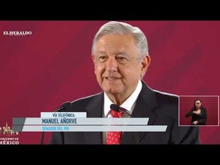 Fecha de revocación de mandato es un plan con maña de AMLO, dijo el senador Manuel Añorve