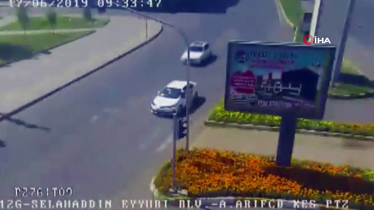 Mobese makas atan aracı tespit etti, sürücüye bin lira ceza kesildi