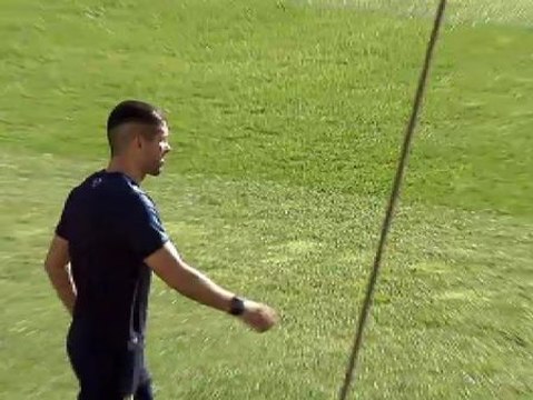 El Atlético de Madrid se prepara para su partido contra el Malmo FF