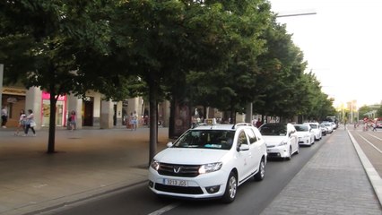 Los taxis de Zaragoza se suman a los paros