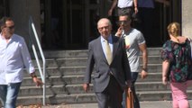 Rodrigo Rato sale de los Juzgados de Plaza Castilla
