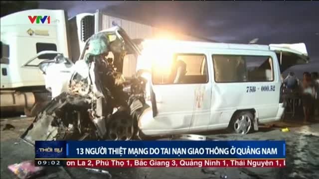 Mueren 13 personas tras chocar un minibús que iba a una boda y un camión en Vietnam