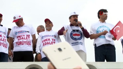 Memur- Sen Genel Başkanı Ali Yalçın: “31 Marttan önceki yüzler reklam yüzüymüş'