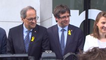 Torra y Puigdemont se reúnen en Bruselas