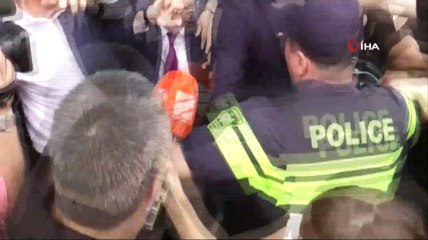 - Rus heyetine Gürcistan'da protesto