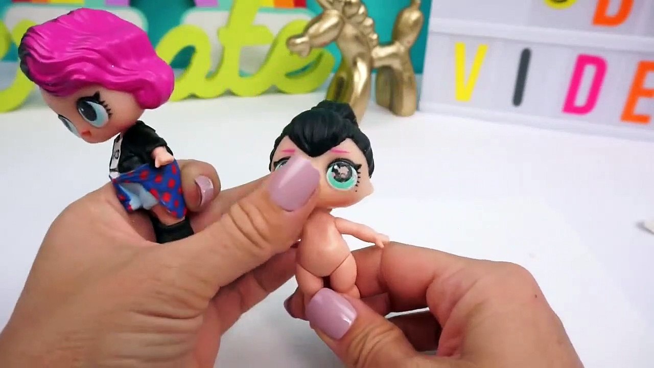 Nuevos Niños Lol Surprise! DIY Familia LOL Para Rocker y Teaches Pet