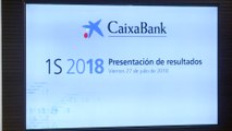 El consejero delegado de CaixaBank expone los resultados del primer trimestre de 2018