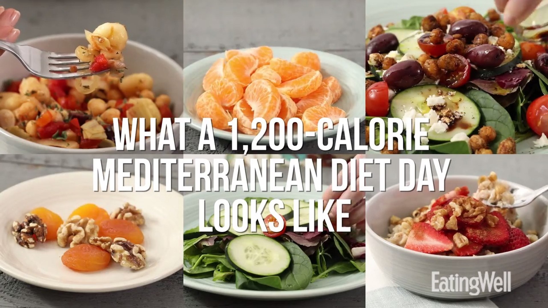 What a 1,200-Calorie Mediterranean Diet Day Looks Like - video Dailymotion