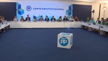 Pablo Casado presenta al Comité Ejecutivo Nacional del PP