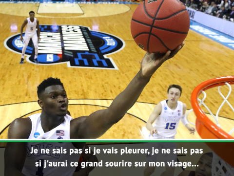 NBA - Williamson sur la Draft : Je ne sais pas comment je vais réagir