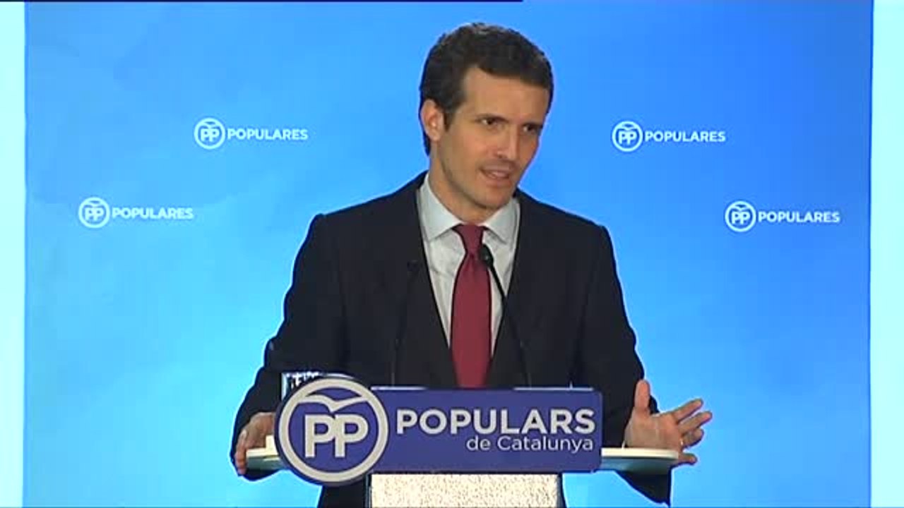 Casado sobre el máster: "El tema no merece más explicaciones"