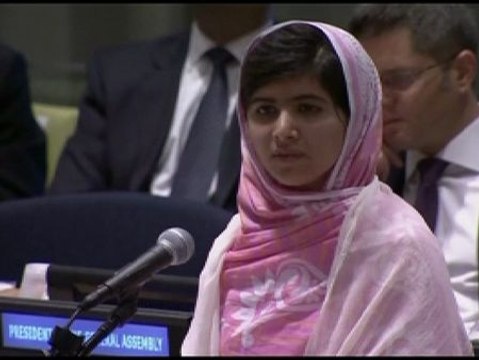 La activista pakistaní Malala Yusafzai recibe el Premio Nobel de la paz 2014