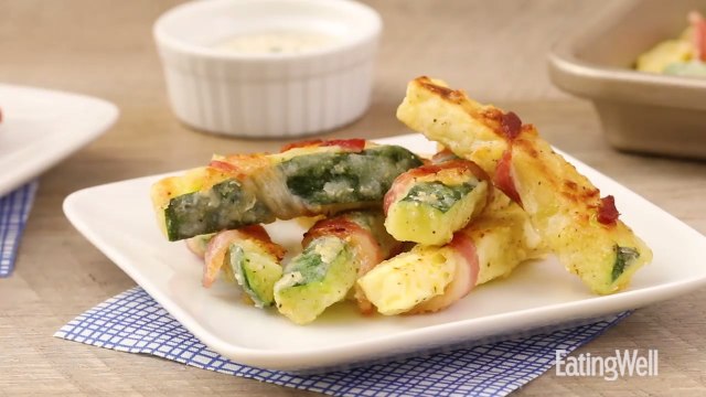 How to Make Bacon-Wrapped Zucchini Fries