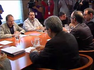 下载视频: Artur Mas se reúne con los líderes soberanistas