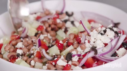 How to Make Cucumber and Black-Eyed Pea Salad