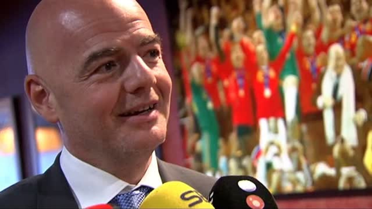 Infantino confía en la "fuerza de las camisetas blancas" para compensar la ausencia de Cristiano Ronaldo