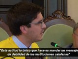 El ayuntamiento de Lleida impide votar una moción a favor del 9N