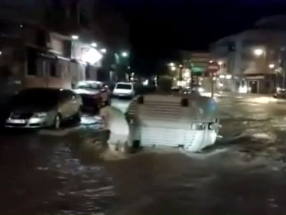 Una nueva tormenta causa más destrozos en Mazarrón