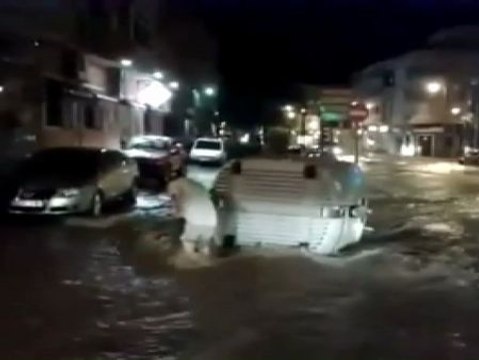 Una nueva tormenta causa más destrozos en Mazarrón