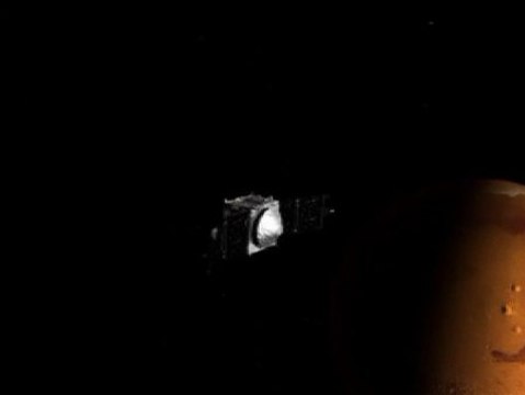 La sonda Maven entra en la órbita de Marte