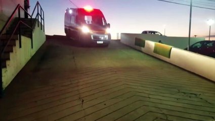 Homem se fere durante jogo de futebol na Região Sul