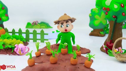 SUPERHERO BABY WILD BUNNY RABBIT GIVEAWAY  Play Doh Cartoons For Kids