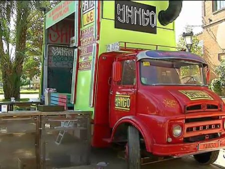 Cocinas ambulantes con sabor a carretera.