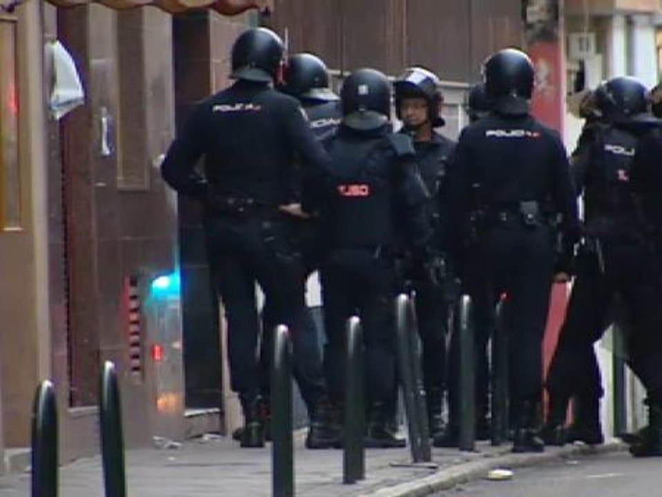 Desalojo de la casa neonazi de Tetuán