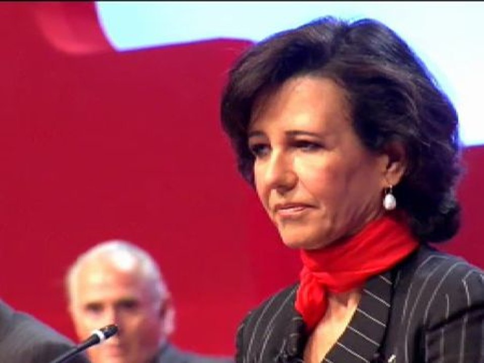 Ana Botín confía en continuar la trayectoria de éxito de su padre