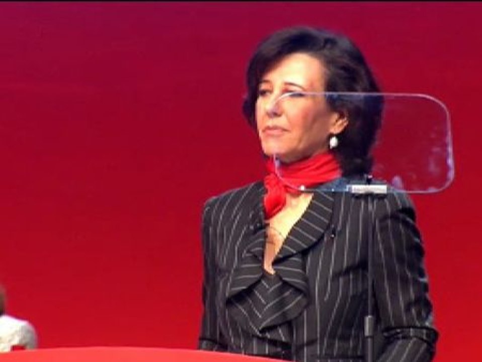 Ana Botín: "Mi ambición es mantener esta trayectoria del éxito a la que voy a dedicar el mayor de mis esfuerzos"