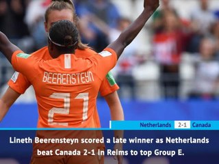 Fast Match Report - Netherlands 2-1 Canada